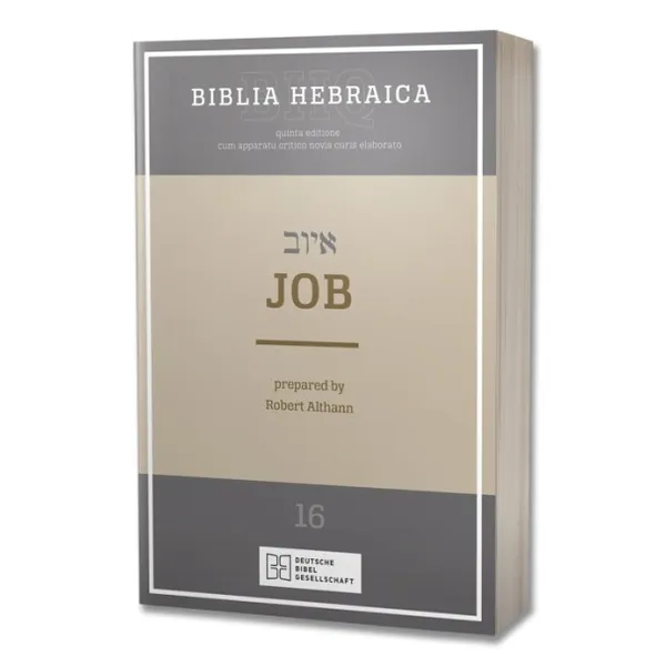 Produktbild des Artikels Biblia Hebraica Quinta - Job (Bibel - Paperback)