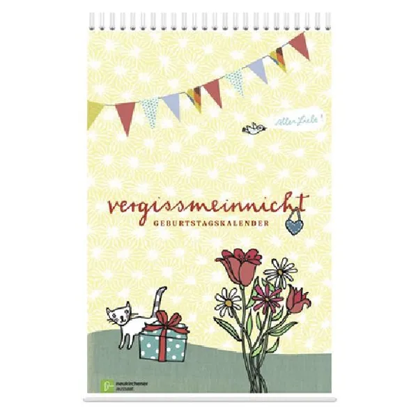 Produktbild des Artikels Vergissmeinnicht - Geburtstagskalender (Kalender - Spiralbindung)