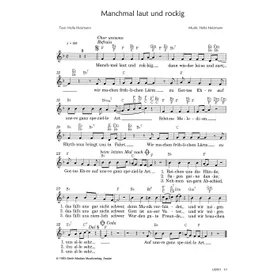 Produktbild des Artikels Manchmal laut und rockig (Noten - Download)