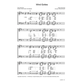 Produktbild des Artikels Wind Gottes (Noten - Download)