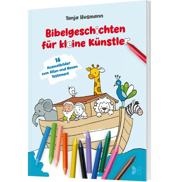 Produktbild des Artikels Bibelgeschichten für kleine Künstler (Buch - Paperback)