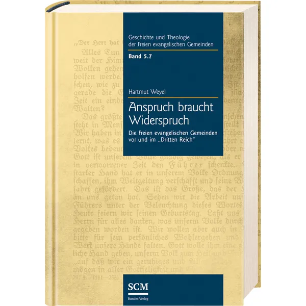 Produktbild des Artikels Anspruch braucht Widerspruch (Buch - Gebunden)