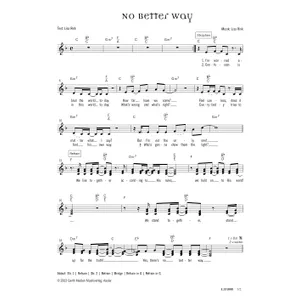 Produktbild des Artikels No Better Way (Noten - Download)