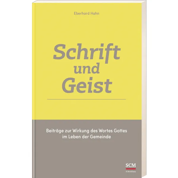 Produktbild des Artikels Schrift und Geist (Buch - Paperback)