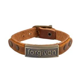Produktbild des Artikels Leder-Armband "forgiven" - braun ()
