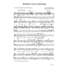 Produktbild des Artikels Halleluja! Gott ist allmächtig (Noten - Download)