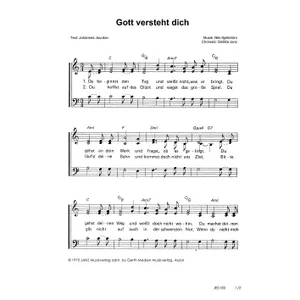 Produktbild des Artikels Gott versteht dich (Noten - Download)