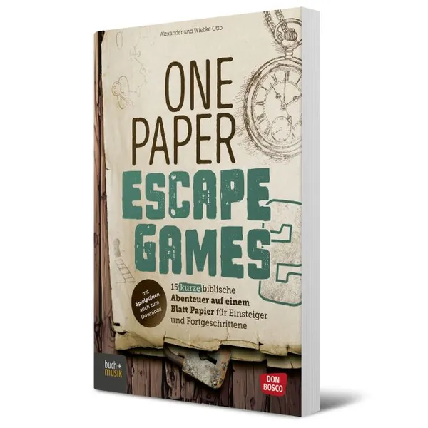 Produktbild des Artikels One Paper Escape Games 2 (Buch - Paperback)