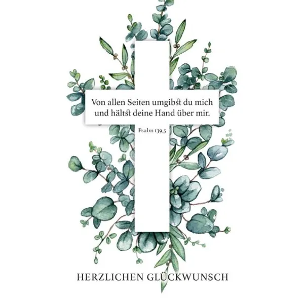 Produktbild des Artikels Faltkarte: Herzlichen Glückwunsch zur Konfirmation (Schreibwaren)