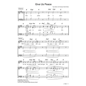 Produktbild des Artikels Give Us Peace (Noten - Download)