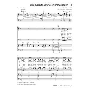 Produktbild des Artikels Ich möchte deine Stimme hören (Noten - Download)