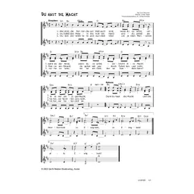 Produktbild des Artikels Du hast die Macht (Noten - Download)