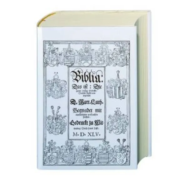 Produktbild des Artikels Biblia Germanica Luther 1545 (Bibel - Leinen)