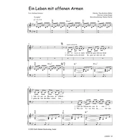 Produktbild des Artikels Ein Leben mit offenen Armen (Noten - Download)