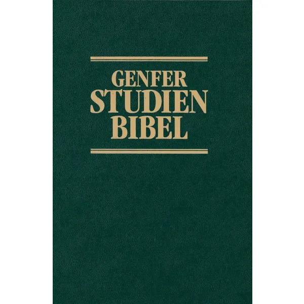 Produktbild des Artikels Genfer Studienbibel (Bibel - Kunstleder)
