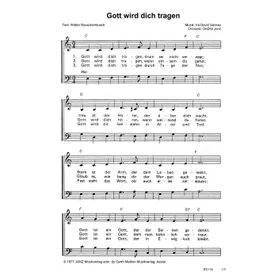 Produktbild des Artikels Gott wird dich tragen (Noten - Download)