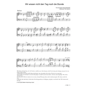 Produktbild des Artikels Wir wissen nicht den Tag (Noten - Download)