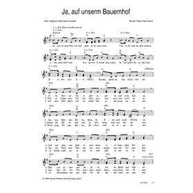 Produktbild des Artikels Ja, auf unserm Bauernhof (Noten - Download)