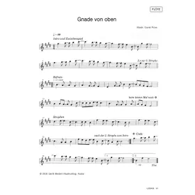 Produktbild des Artikels Gnade von oben (Flöte) (Noten - Download)