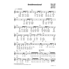 Produktbild des Artikels Dreidimensional (Noten - Download)