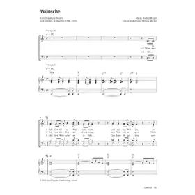 Produktbild des Artikels Wünsche (Noten - Download)