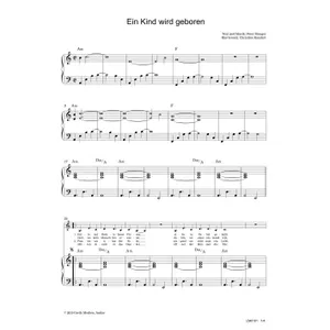 Produktbild des Artikels Ein Kind wird geboren (Noten - Download)