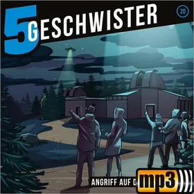 Produktbild des Artikels Angriff auf die Sternwarte - Folge 20 (MP3-Hörspiel - Download)