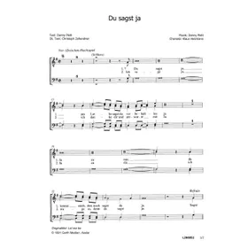 Produktbild des Artikels Du sagst ja (Noten - Download)