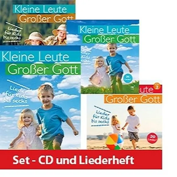 Produktbild des Artikels Kleine Leute - Großer Gott - Paket (Liederbuch)