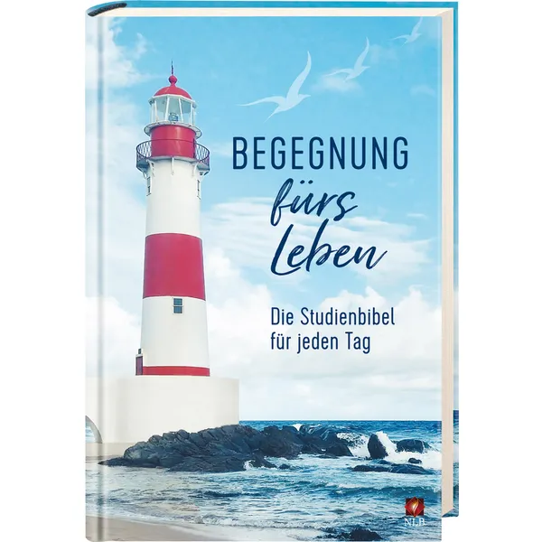 Produktbild des Artikels Begegnung fürs Leben, Motiv "Leuchtturm" (Bibel - Hardcover)