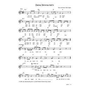 Produktbild des Artikels Deine Stimme hör'n (Noten - Download)
