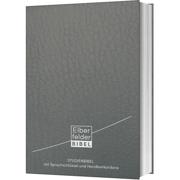Produktbild des Artikels Elberfelder Studienbibel, Leder, mit Sprachschlüssel und Handkonkordanz (Bibel - Leder)