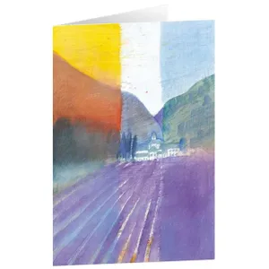 Produktbild des Artikels Kunstkarten "Lavendelfelder" 6 Stk. (Schreibwaren)