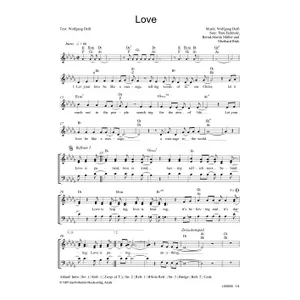 Produktbild des Artikels Love (Noten - Download)