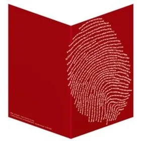 Produktbild des Artikels Faltkarte "Einzigartig, rot" - 5er Serie (Schreibwaren)