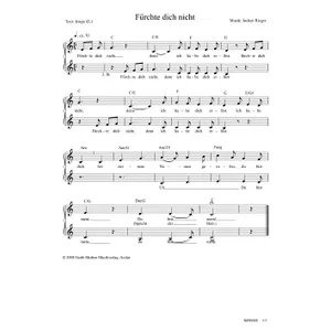 Produktbild des Artikels Fürchte dich nicht (Noten - Download)