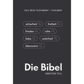 Produktbild des Artikels Das neue Testament mit Psalmen - anthrazit (Bibel - Kartoniert)