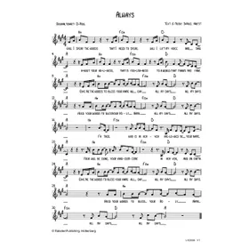 Produktbild des Artikels Always (Noten - Download)