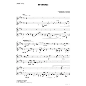 Produktbild des Artikels In Christus (Noten - Download)