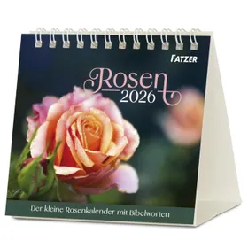 Produktbild des Artikels Rosen 2026 - Tischkalender (Kalender - Spiralbindung)