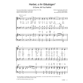 Produktbild des Artikels Herbei o ihr Gläubigen (Noten - Download)
