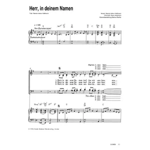 Produktbild des Artikels Herr, in deinem Namen (Noten - Download)
