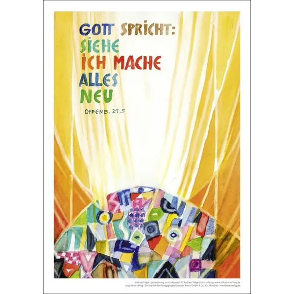 Produktbild des Artikels Jahreslosung 2026 - Kunstdruck A4 ()