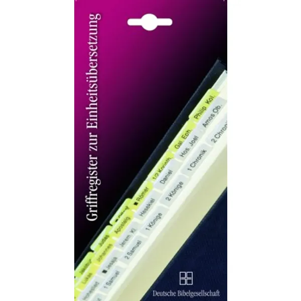 Produktbild des Artikels Griffregister für die Einheitsübersetzung ()