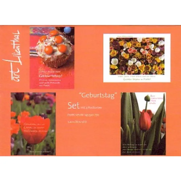 Produktbild des Artikels Postkarten-Set Geburtstag (Schreibwaren)