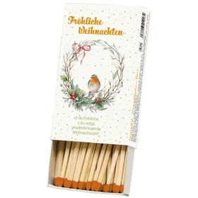 Produktbild des Artikels Zündholzbox - Fröhliche Weihnachten ()