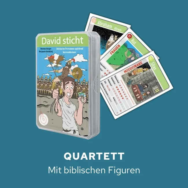 Quartett mit biblischen Personen