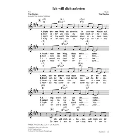 Produktbild des Artikels Ich will Dich anbeten (Noten - Download)