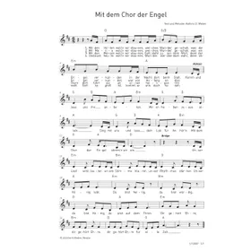 Produktbild des Artikels Mit dem Chor der Engel (Noten - Download)