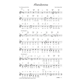 Produktbild des Artikels Abendsonne (Noten - Download)
